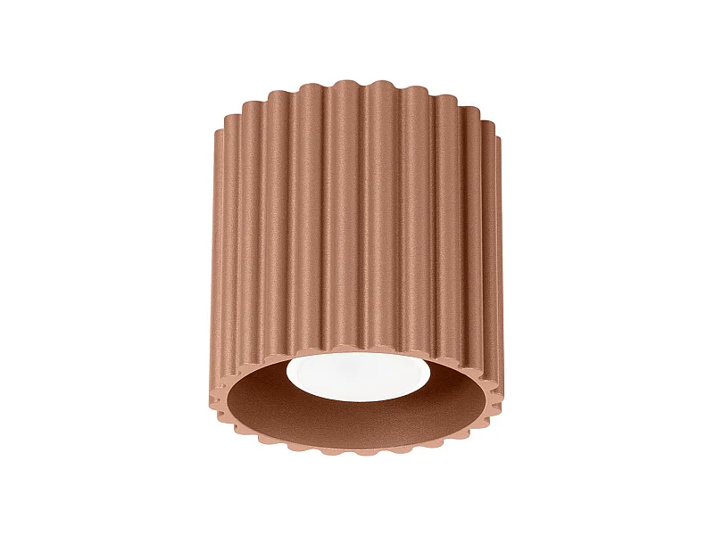 Plafonnier Aurélis 1 moka GU10