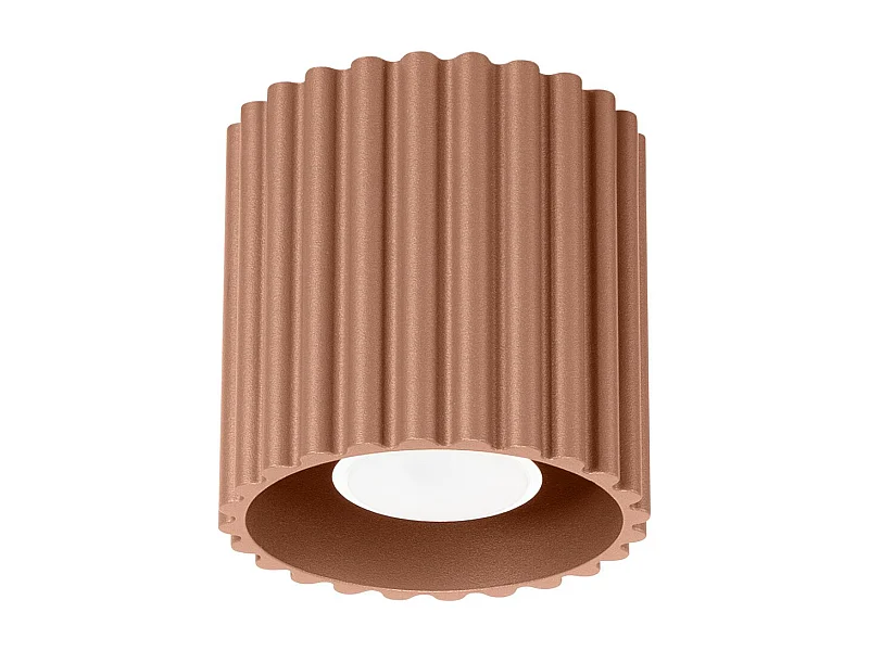 Plafonnier Aurélis 1 moka GU10