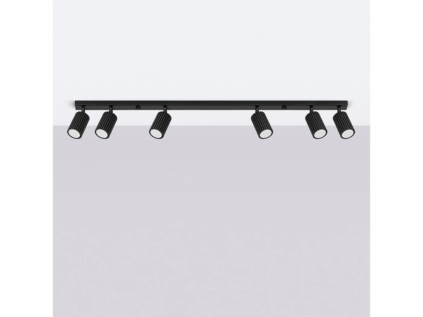 Plafonnier Onyx 6L noir