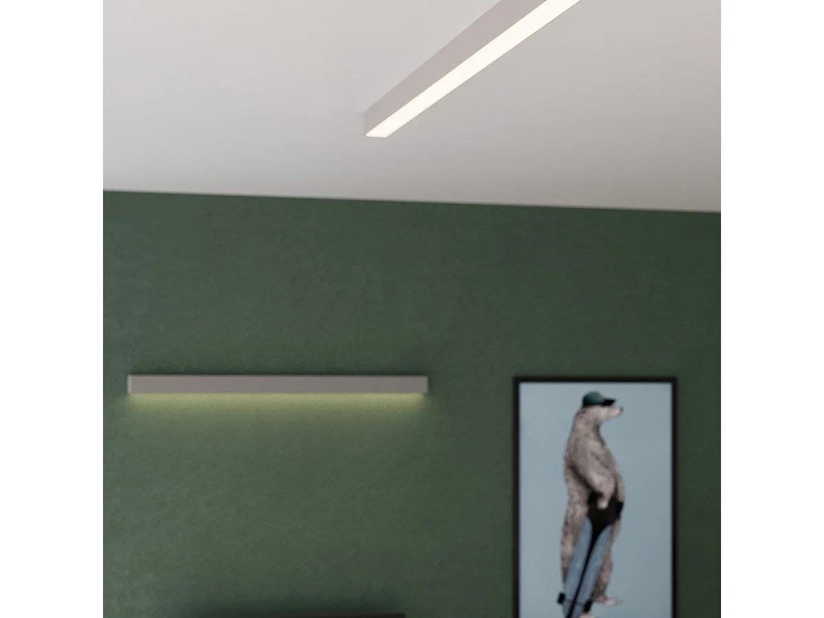 Plafonnier Vesta 118 gris