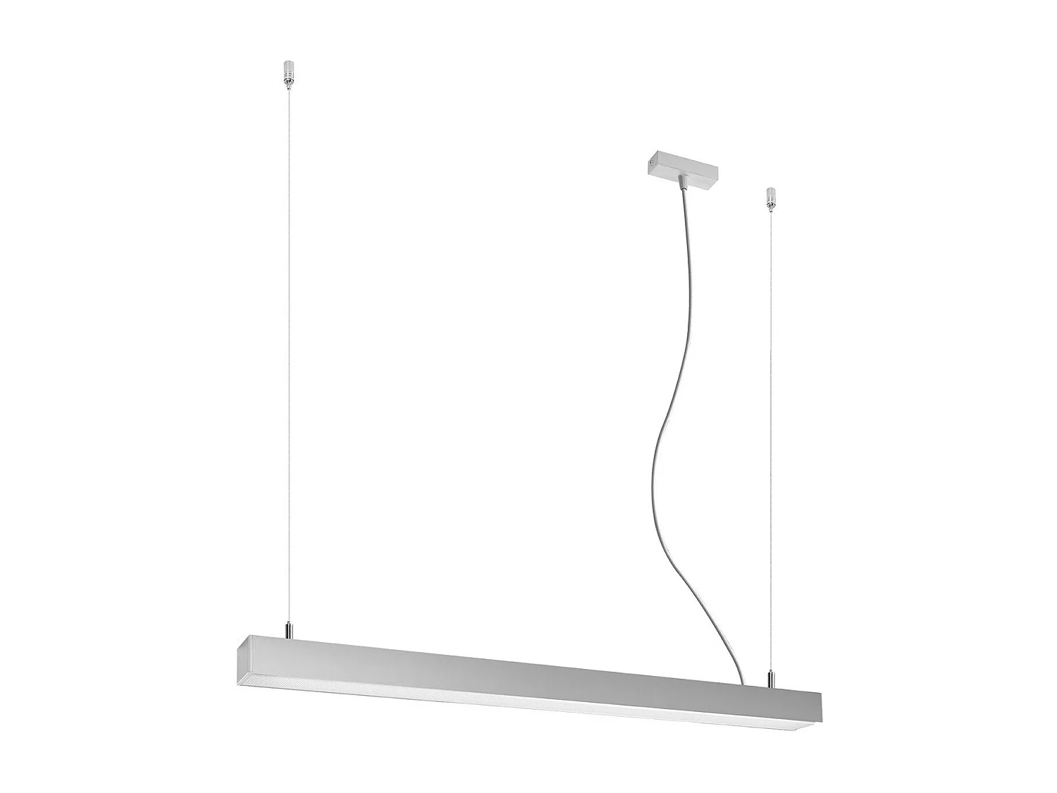 Lampe pendante Vesta 90 gris