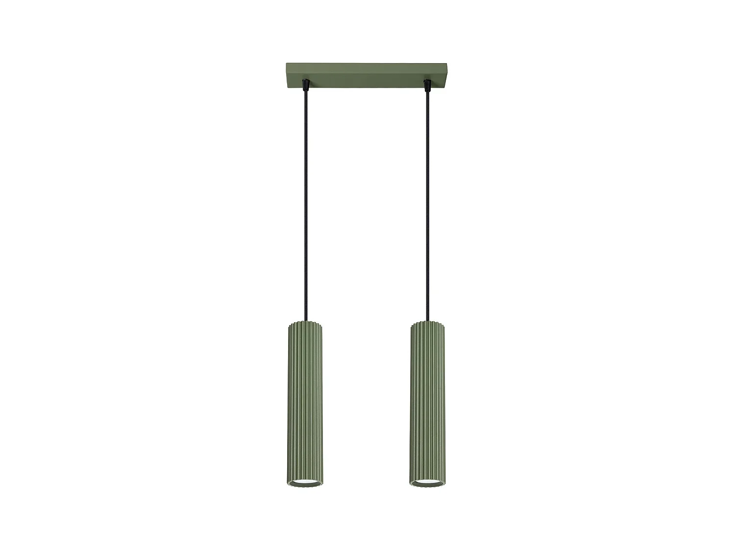 Lampe suspendue Onyx 2 vert olive