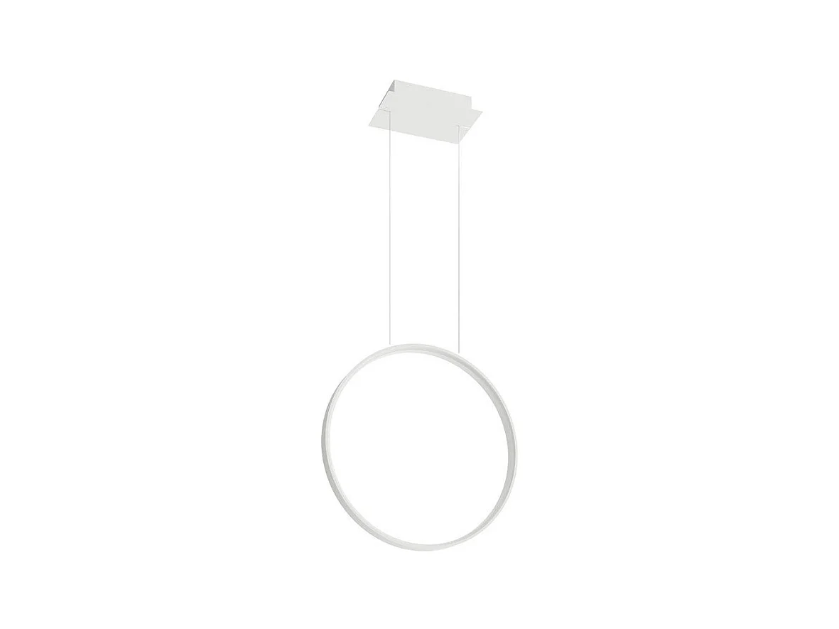 Lampe suspendue Nyra 55 blanc 4000K