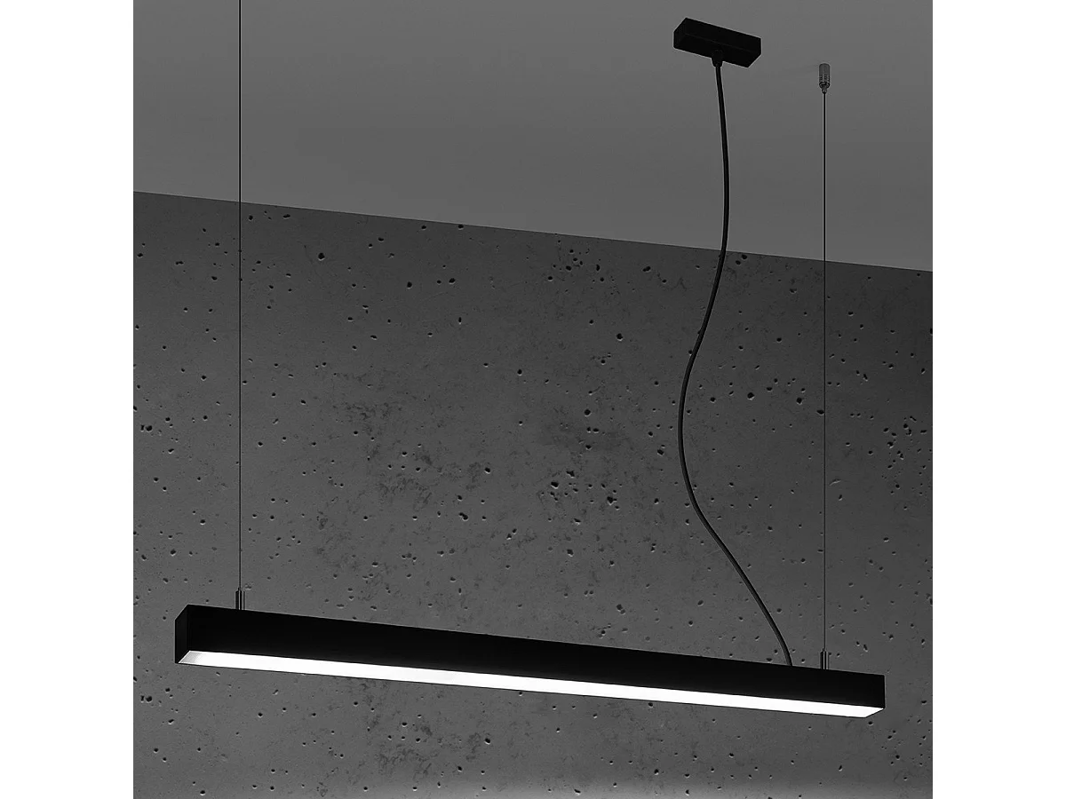 Lampe pendante Vesta 90 noir