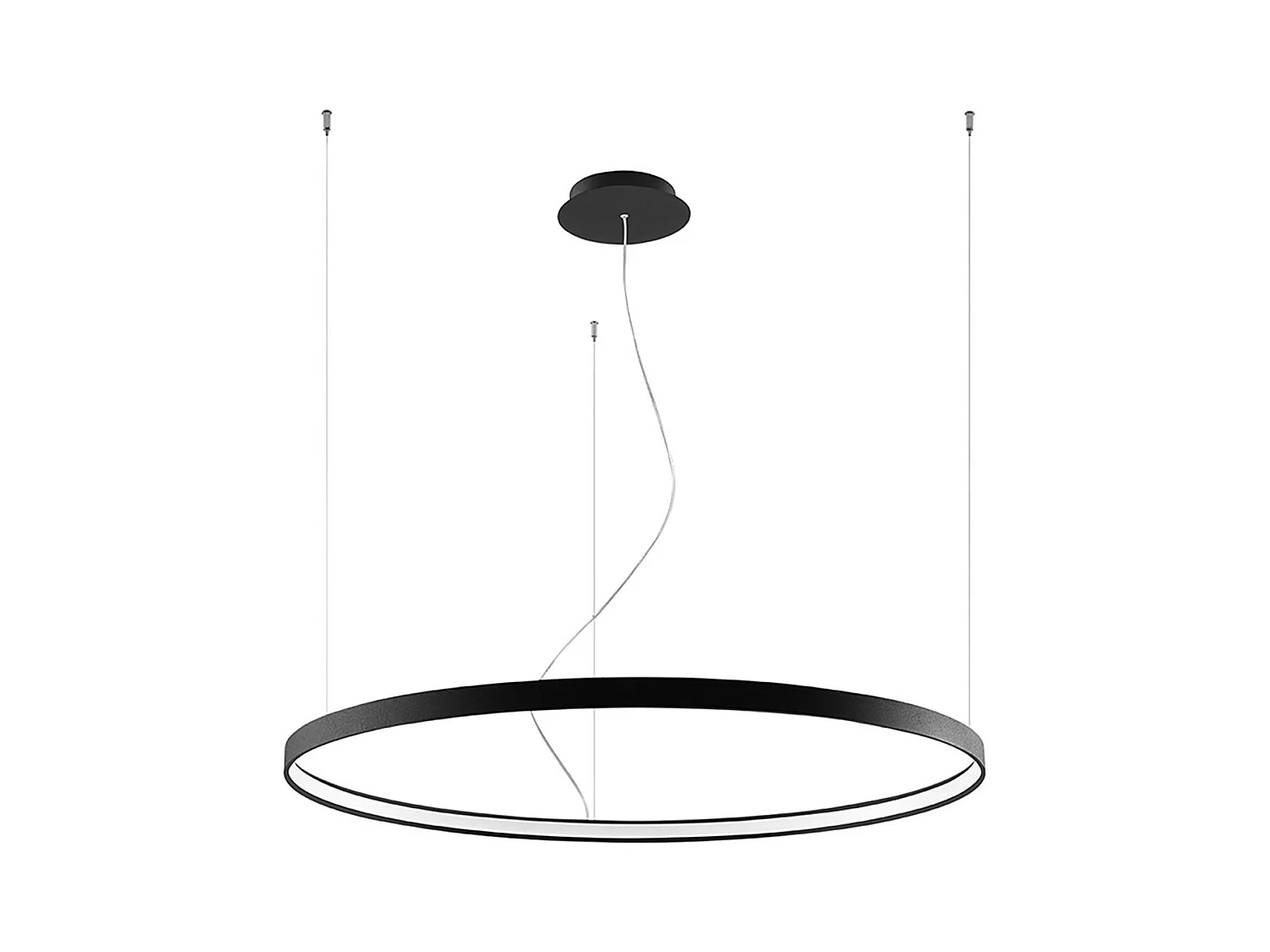 Lustre Nyra 110 noir 3000K