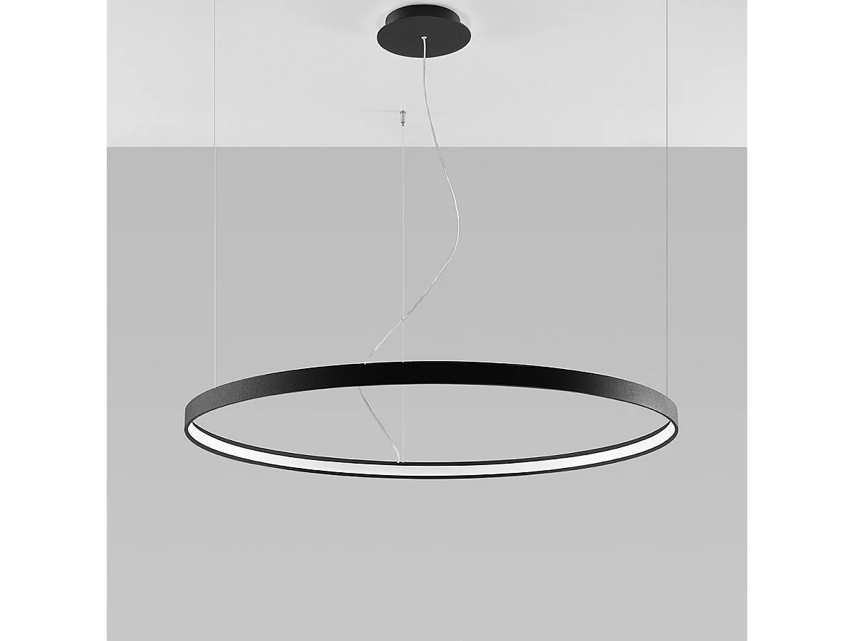 Lustre Nyra 110 noir 3000K