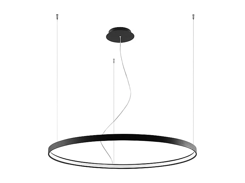 Lustre Nyra 110 noir 3000K