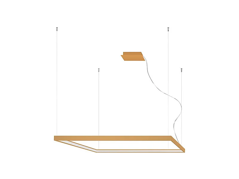 Lustre Luxa L doré 3000K