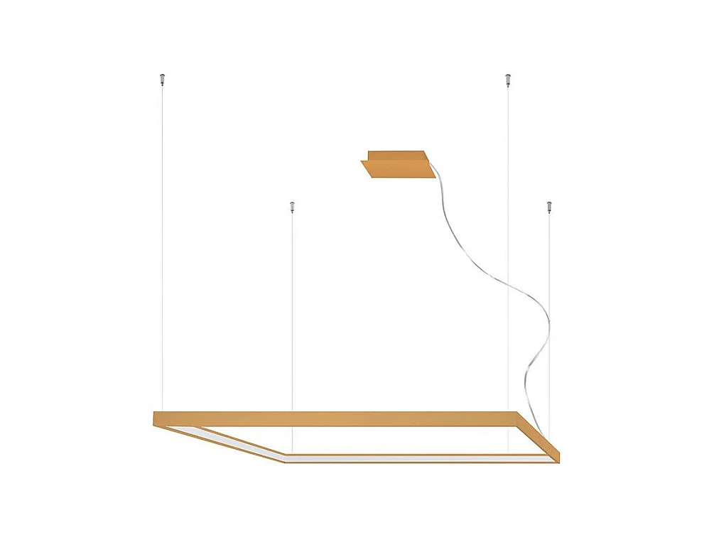 Lustre Luxa L doré 3000K