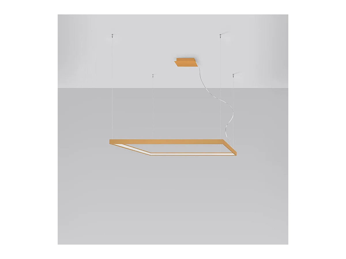 Lustre Luxa L doré 3000K