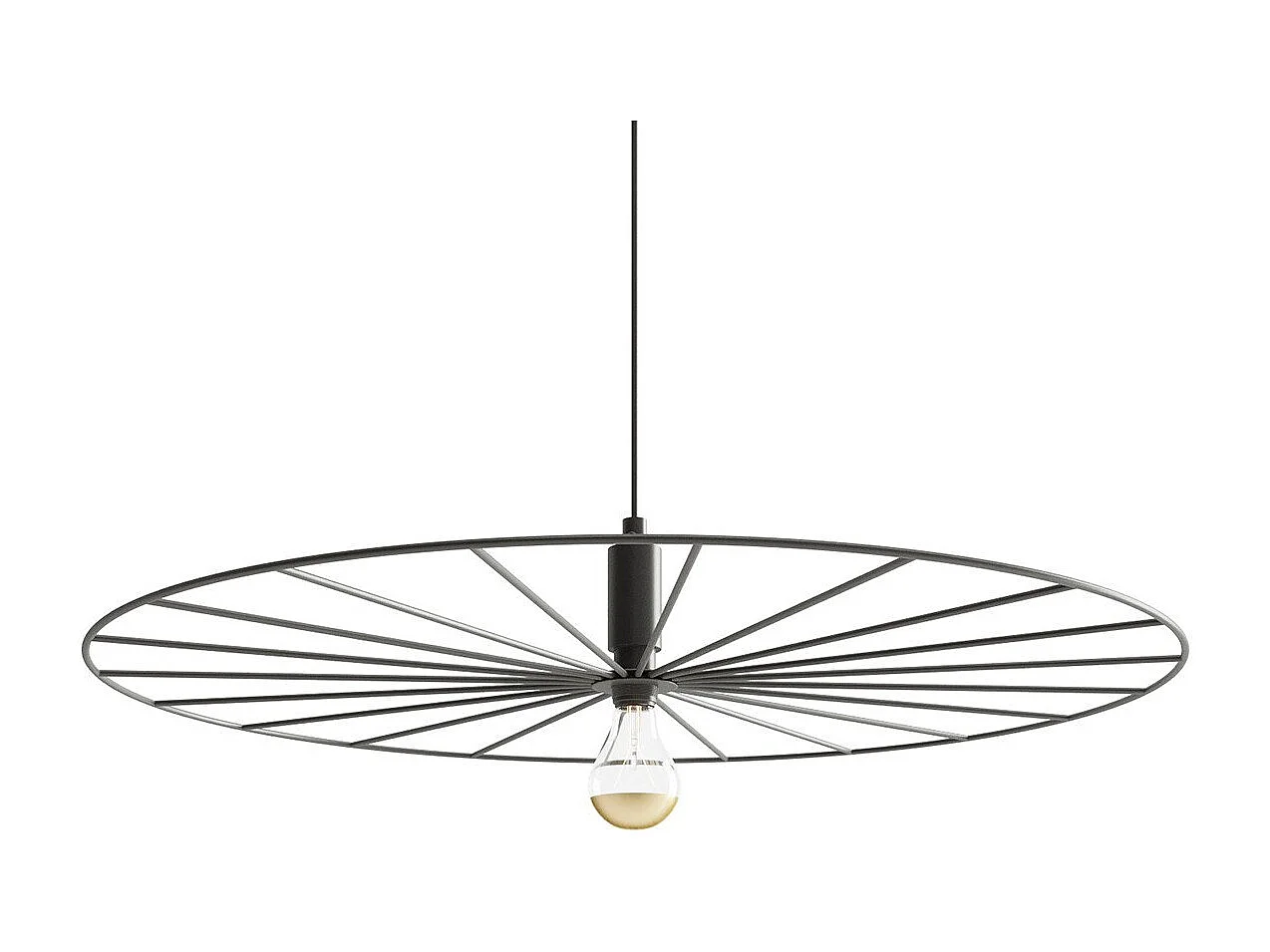 Lampe suspendue Aurea 60 noir