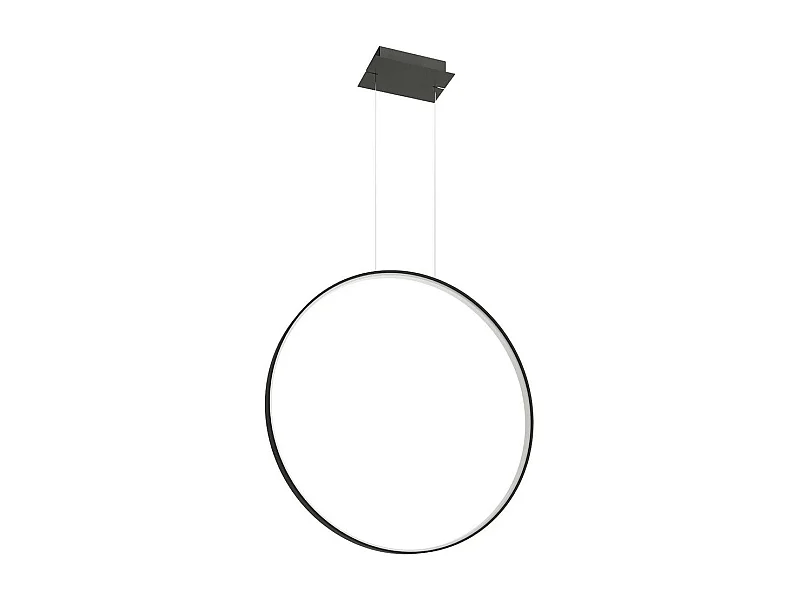 Lampe suspendue Nyra 78 noir 3000K