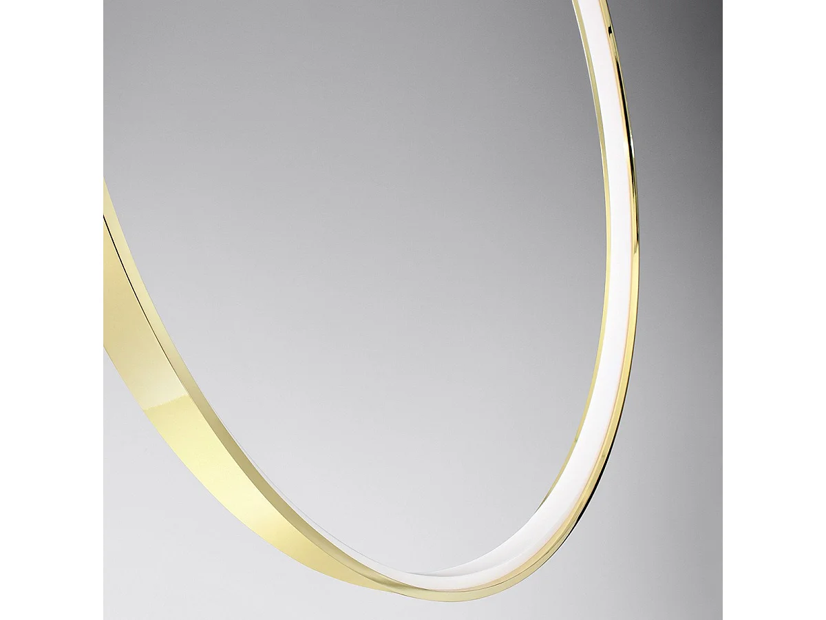 Lampe pendante Nyra 78 or poli LED 3000K