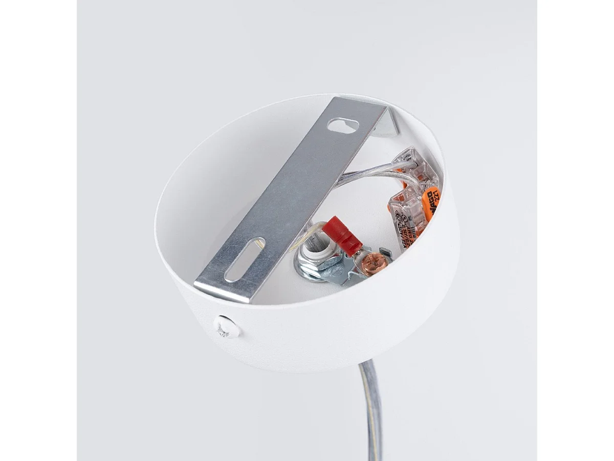 Lampe suspendue Oris blanc LED 3000K