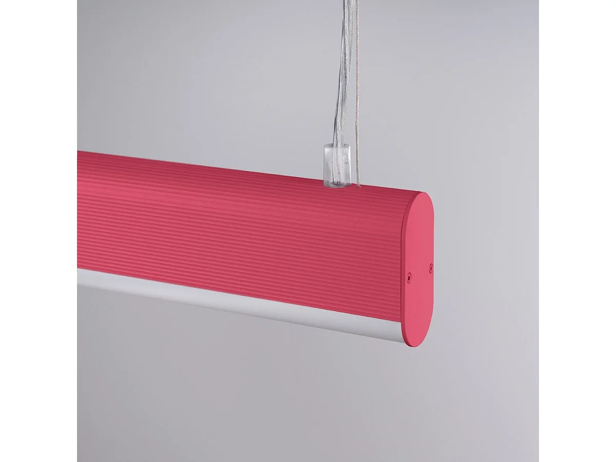 Lampe suspendue Oris rose LED 4000K