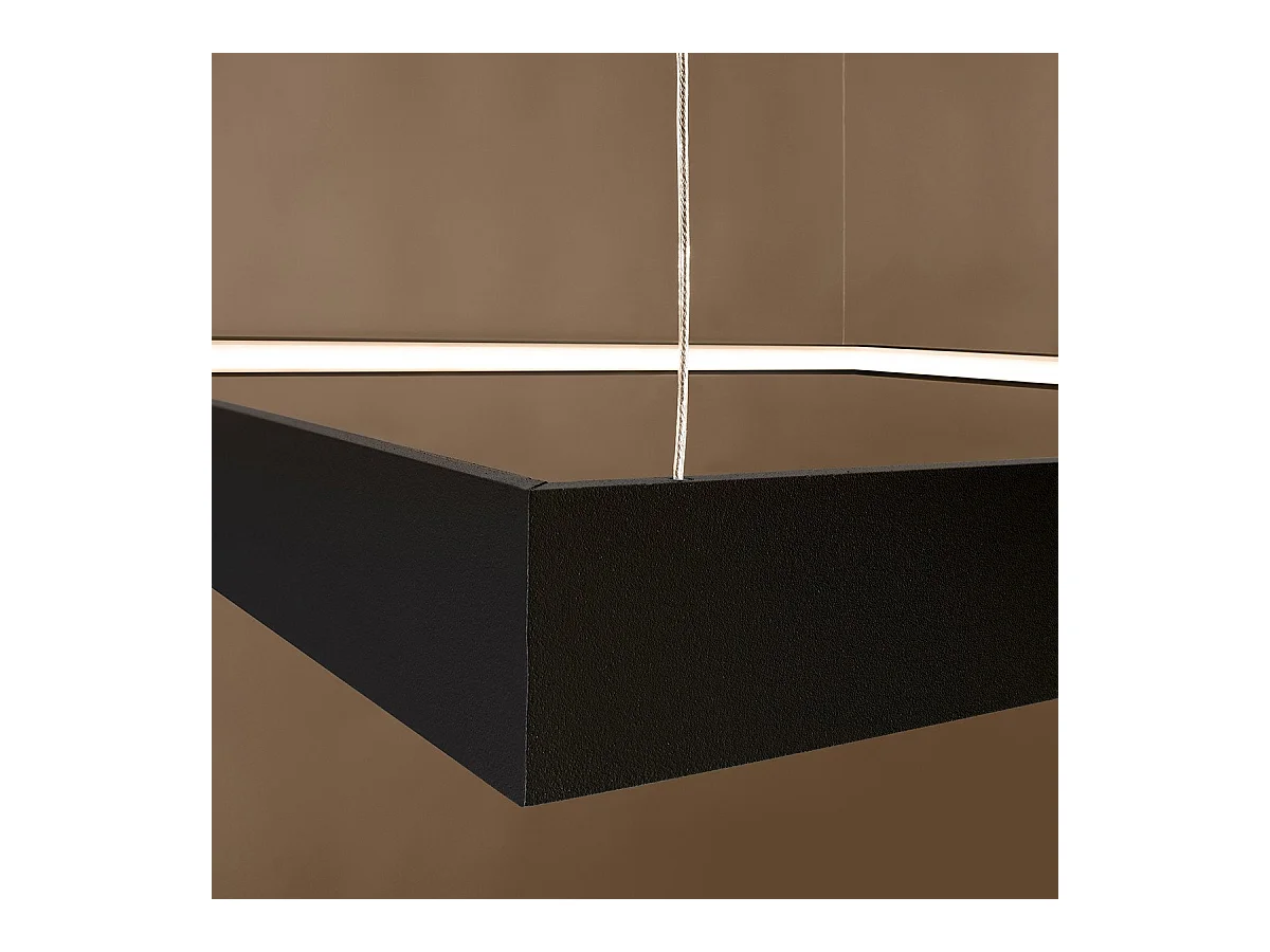 Lustre Luxa L noir 3000K