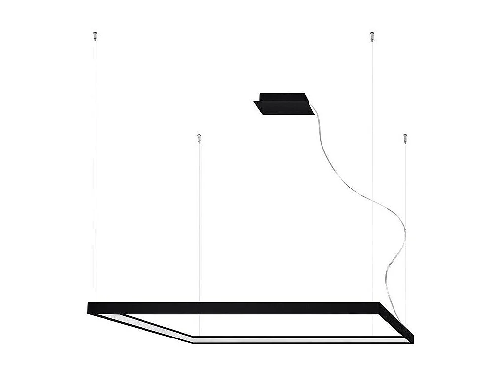 Lustre Luxa L noir 3000K