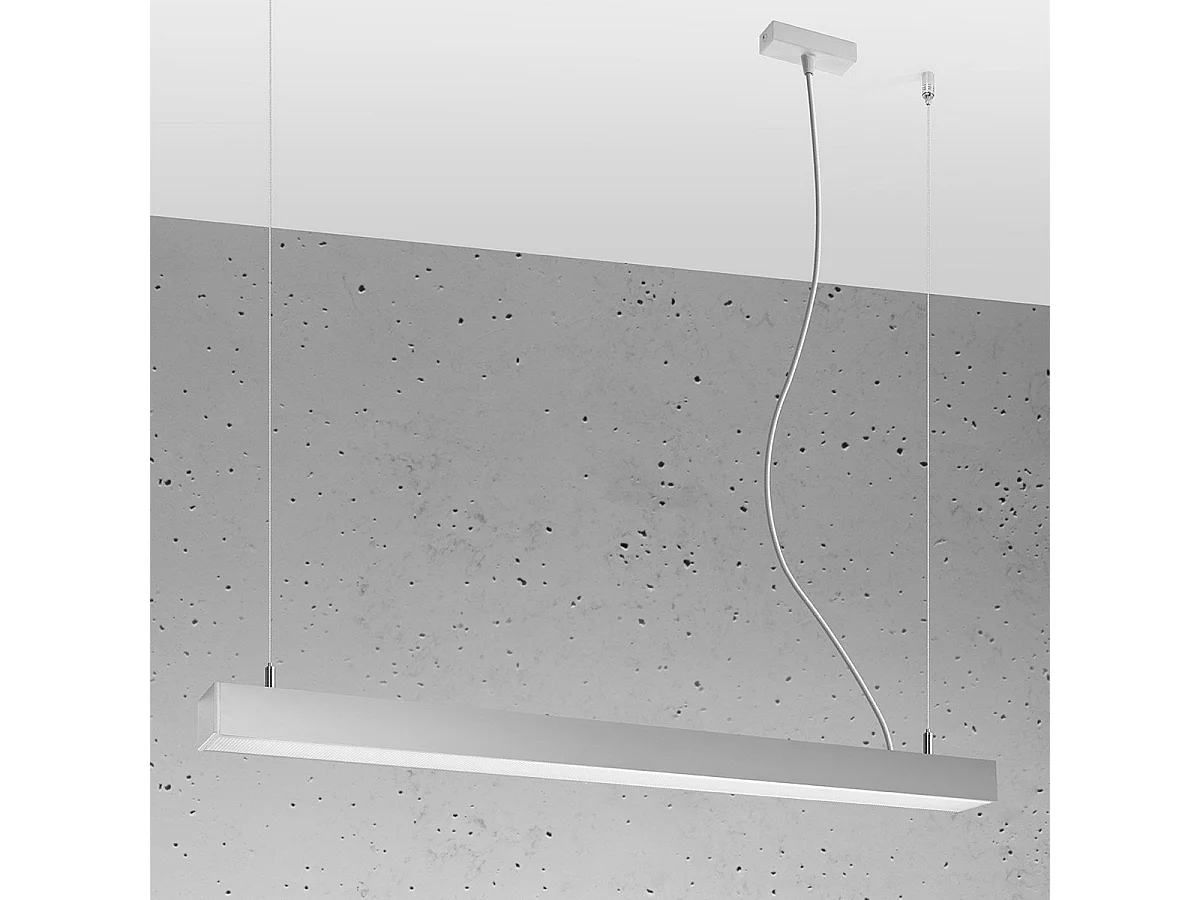 Lampe pendante Vesta 90 gris