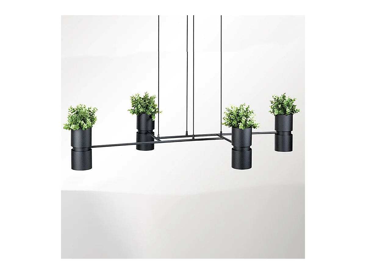 Lampe pendante Alba noir