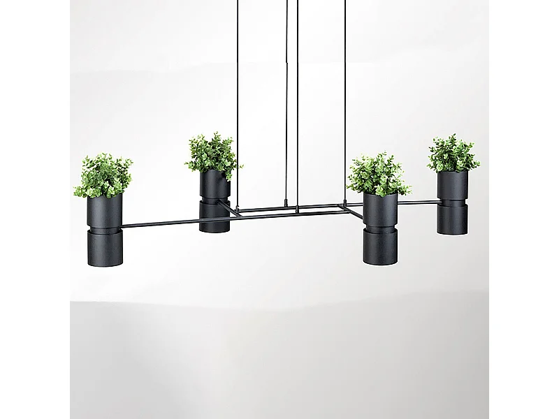 Lampe pendante Alba noir