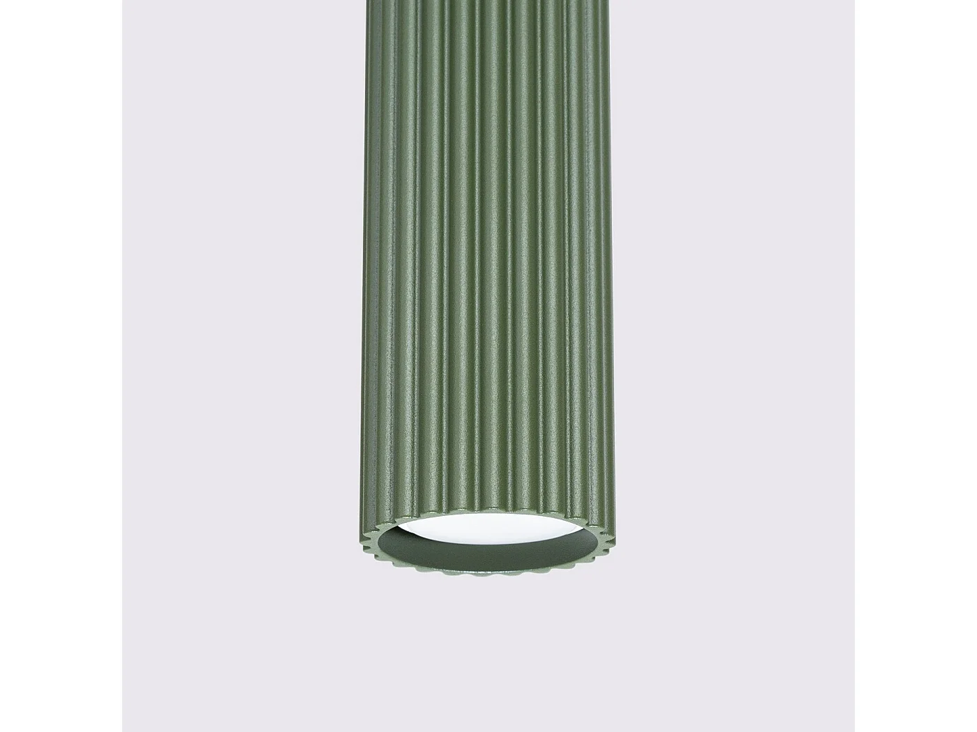 Lampe suspendue Onyx 1 vert olive
