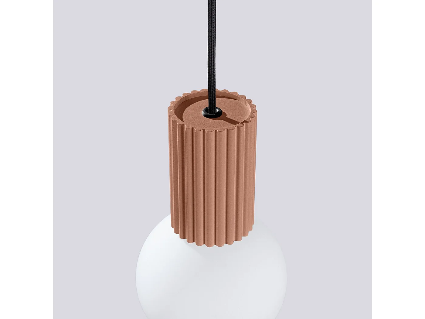 Lampe suspendue Orbis 1 moka