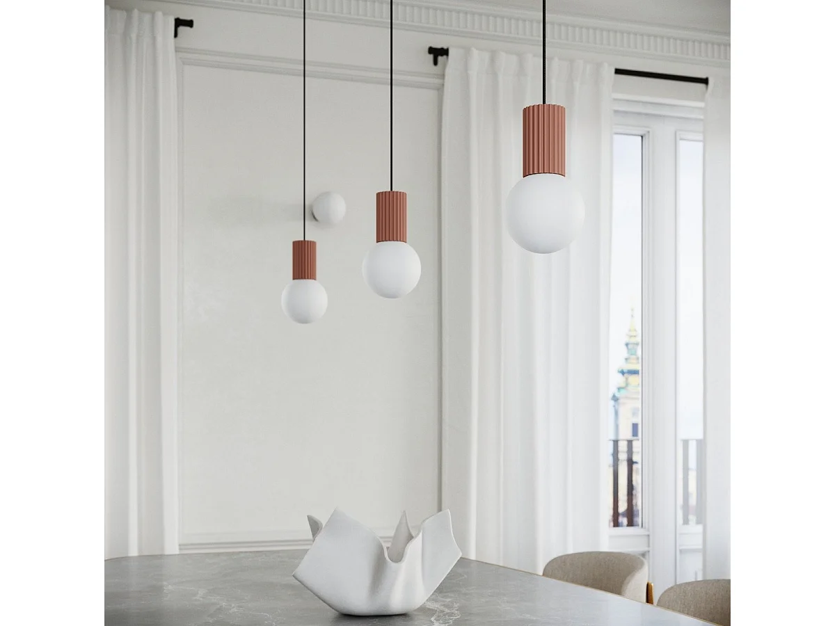 Lampe suspendue Orbis 1 moka