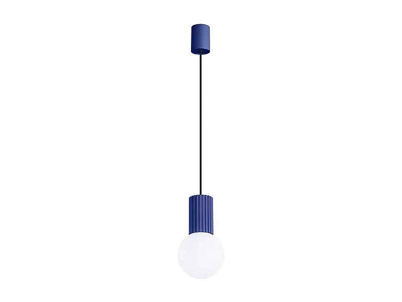Lampe suspendue Orbis 1 outremer