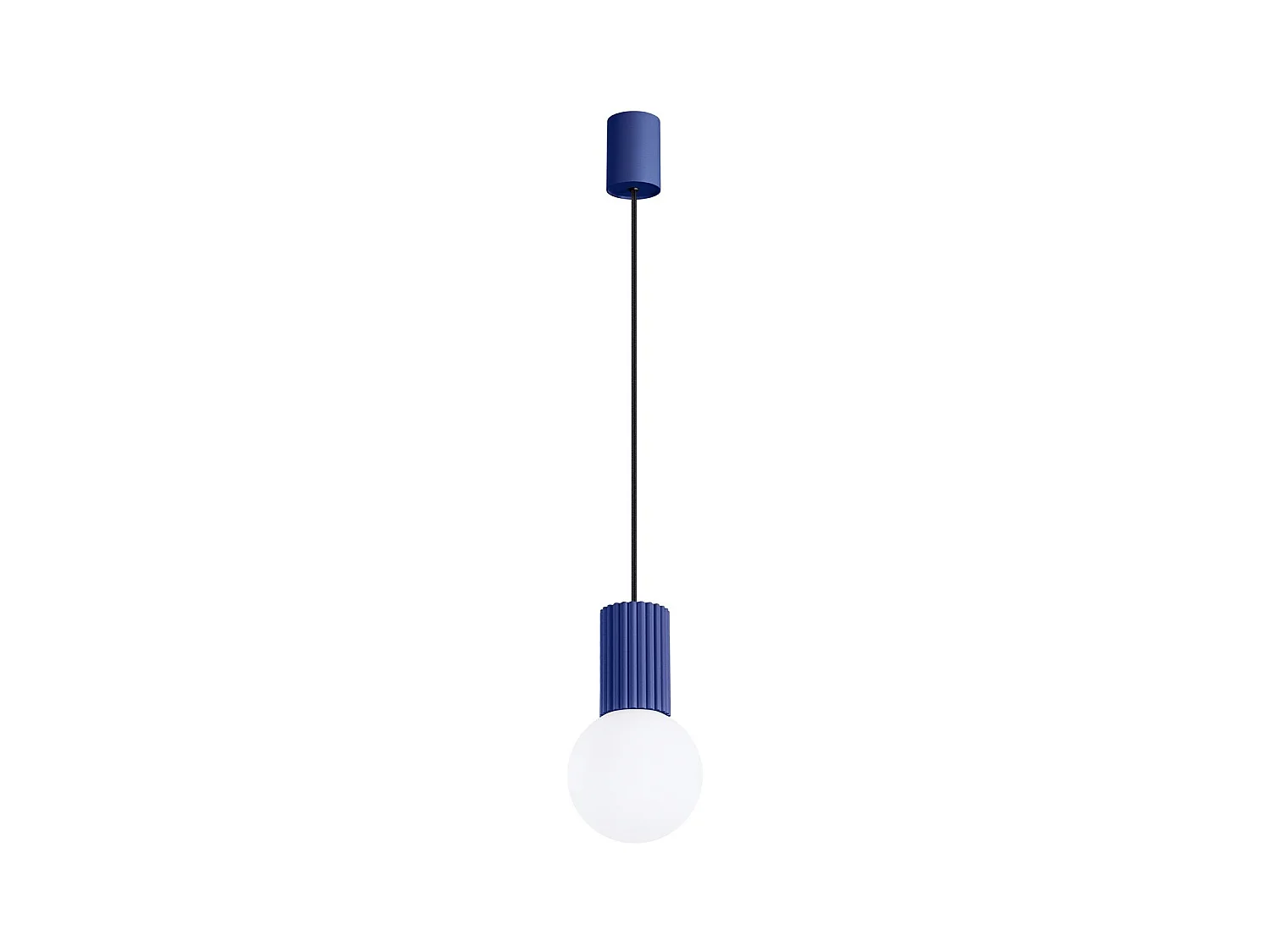 Lampe suspendue Orbis 1 outremer