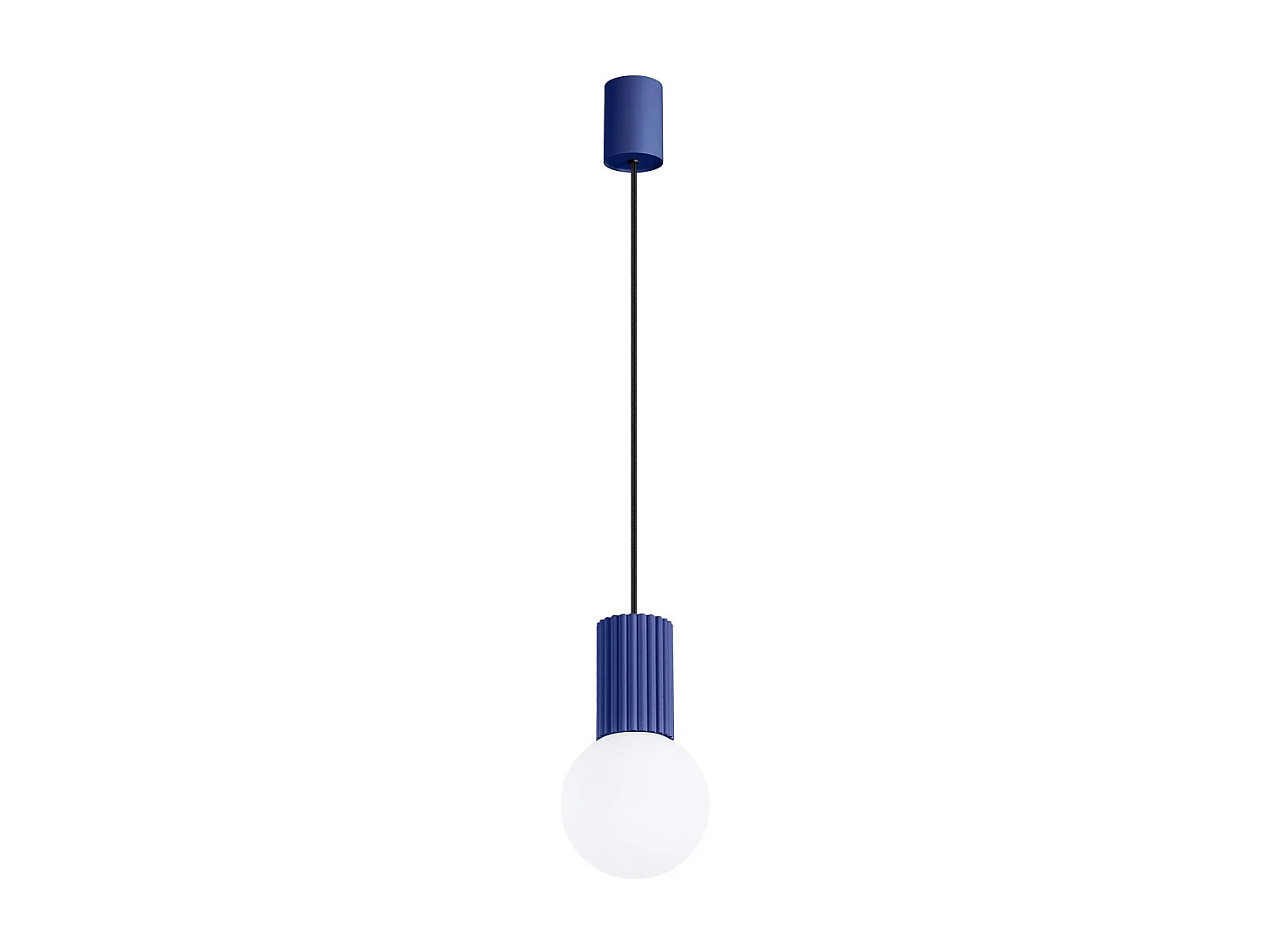 Lampe suspendue Orbis 1 outremer