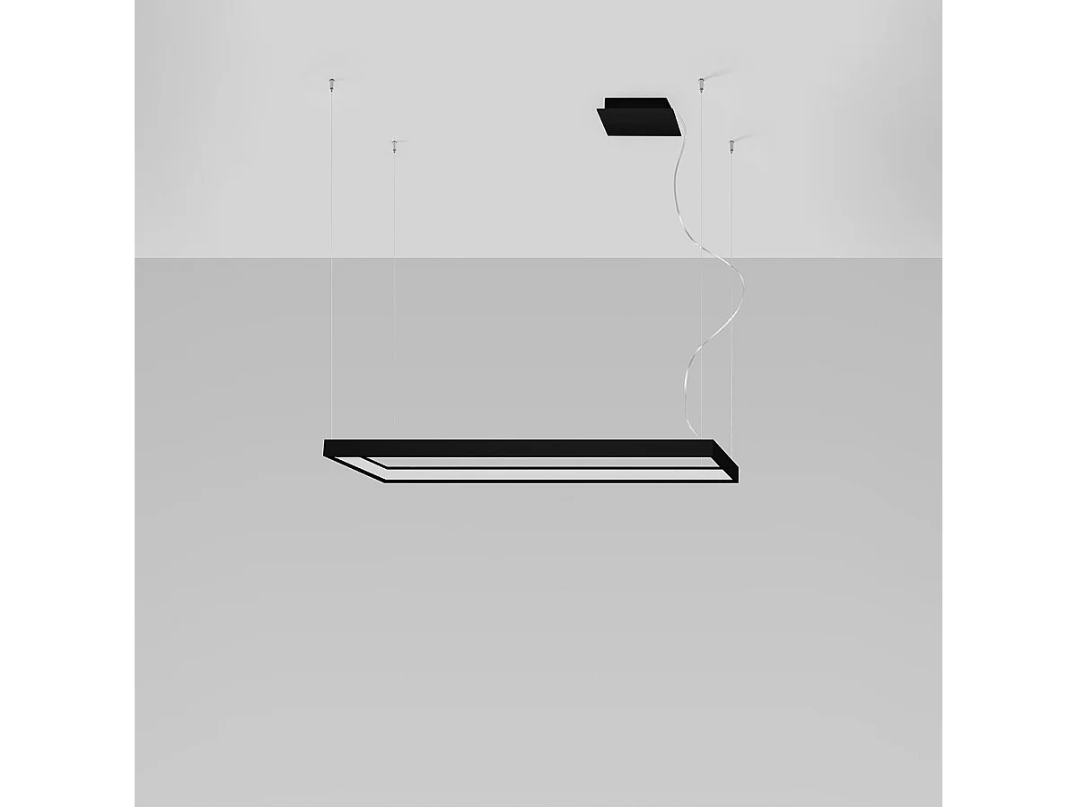 Lustre Sirius M noir 4000K