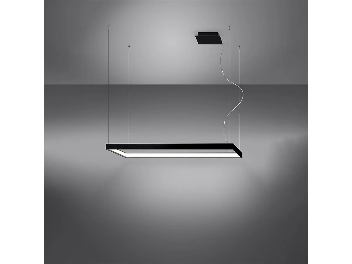 Lustre Sirius M noir 4000K