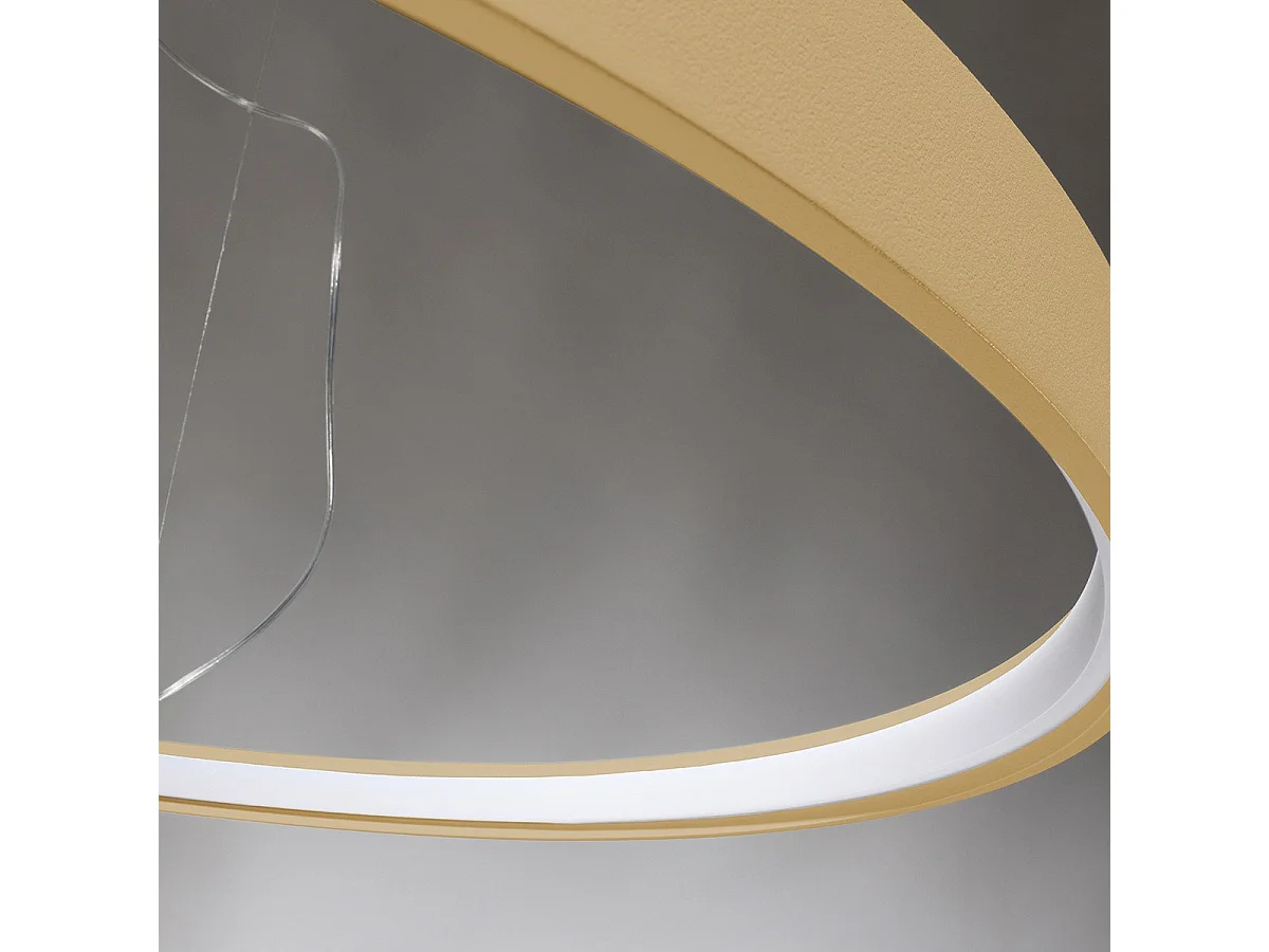 Lustre Nyra 55 doré LED 4000K