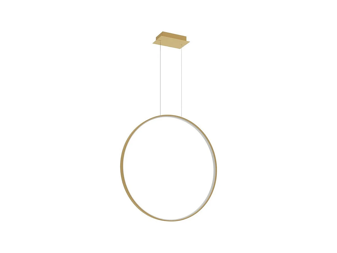 Lampe suspendue Nyra 78 doré 4000K