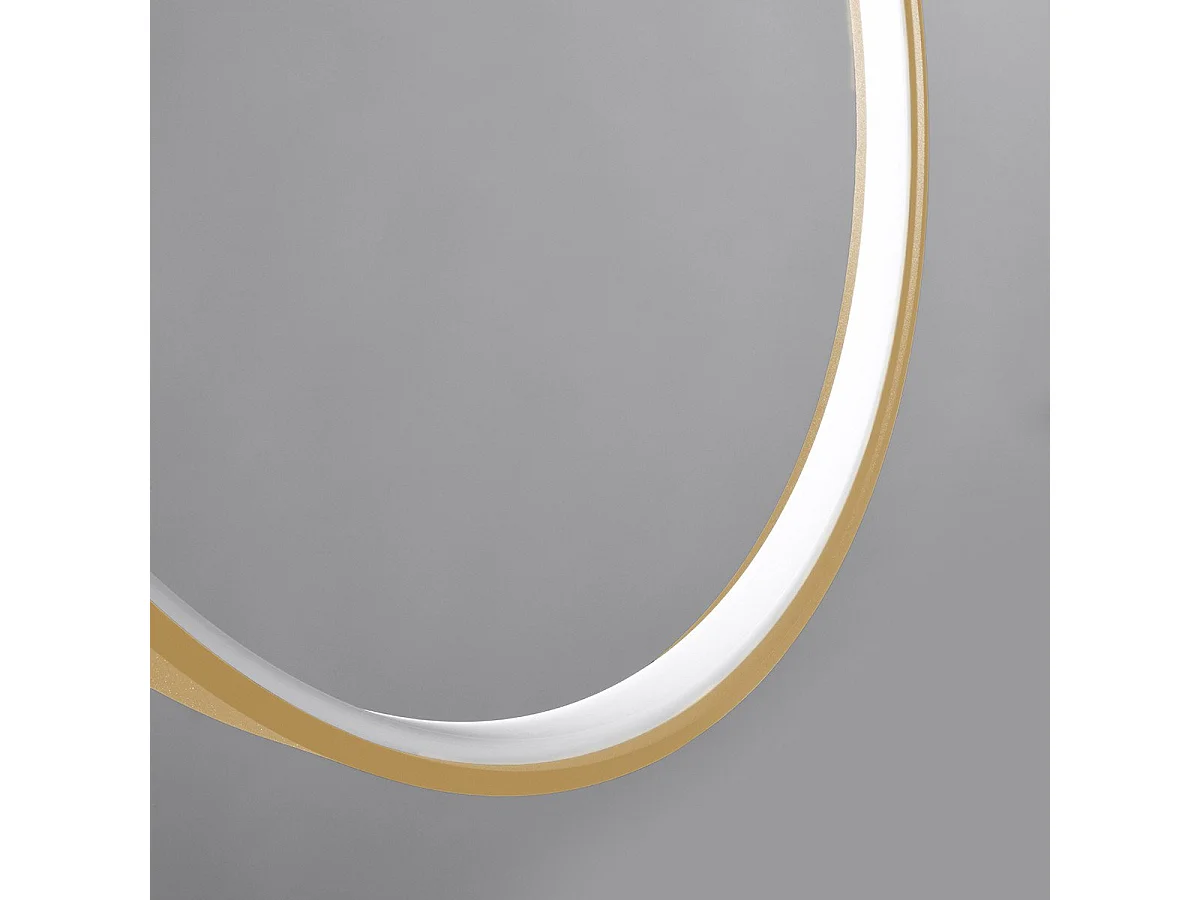 Lampe suspendue Nyra 78 doré 4000K