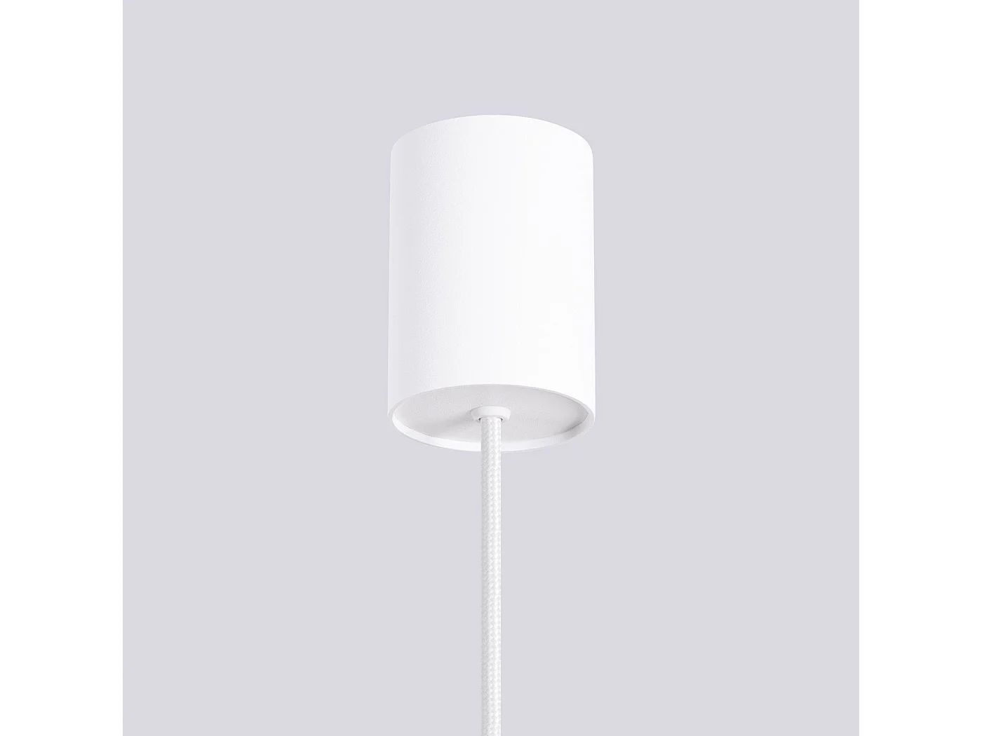Lampe suspendue Orbis 1 blanc