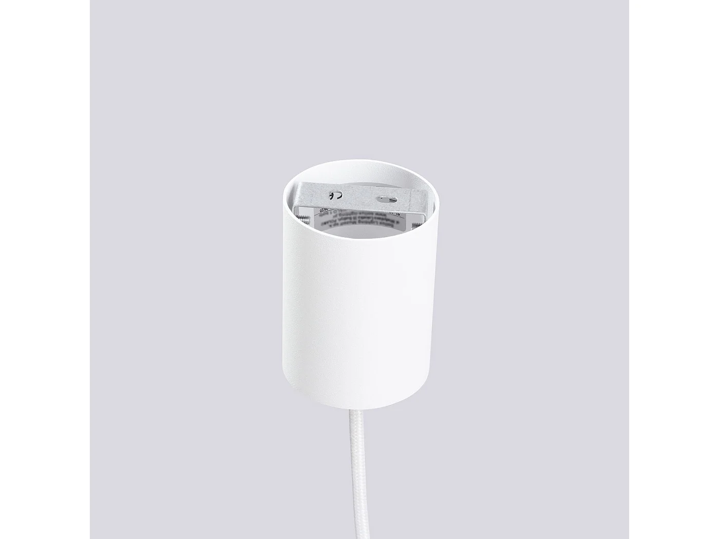 Lampe suspendue Orbis 1 blanc