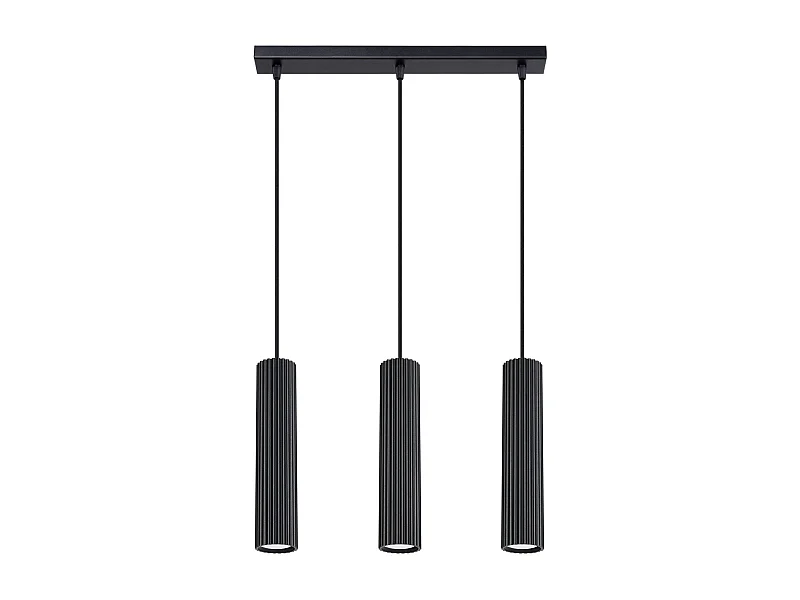Lampe suspendue Onyx 3L noir
