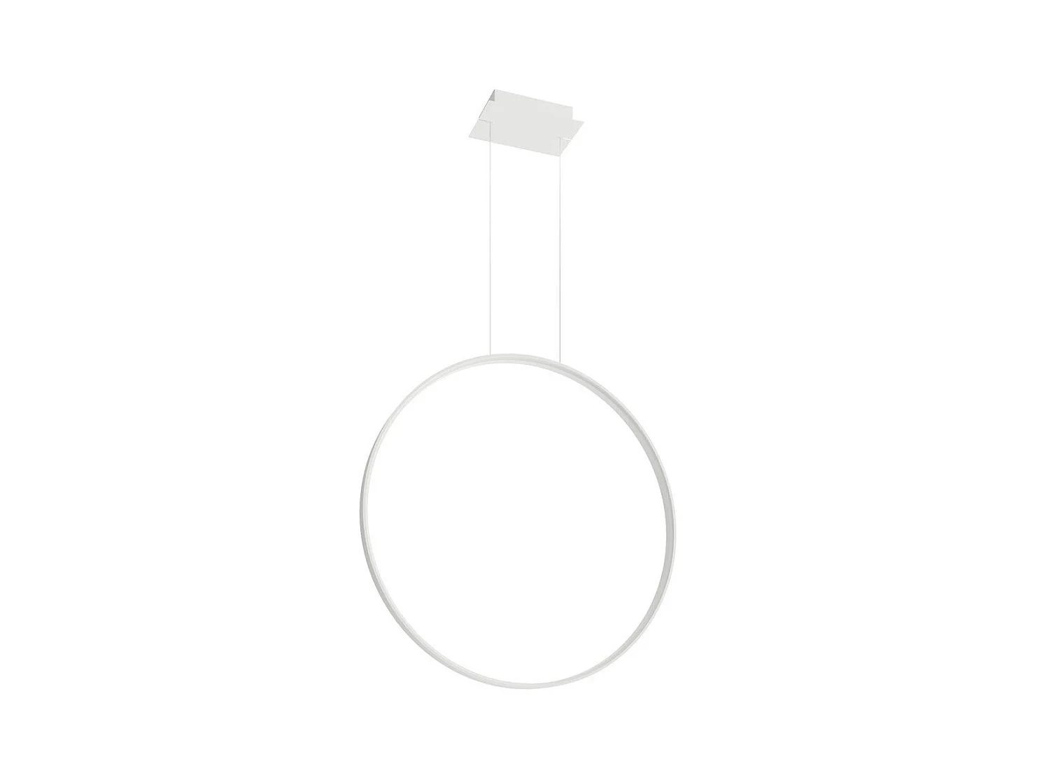 Lampe suspendue Nyra 78 blanc 3000K