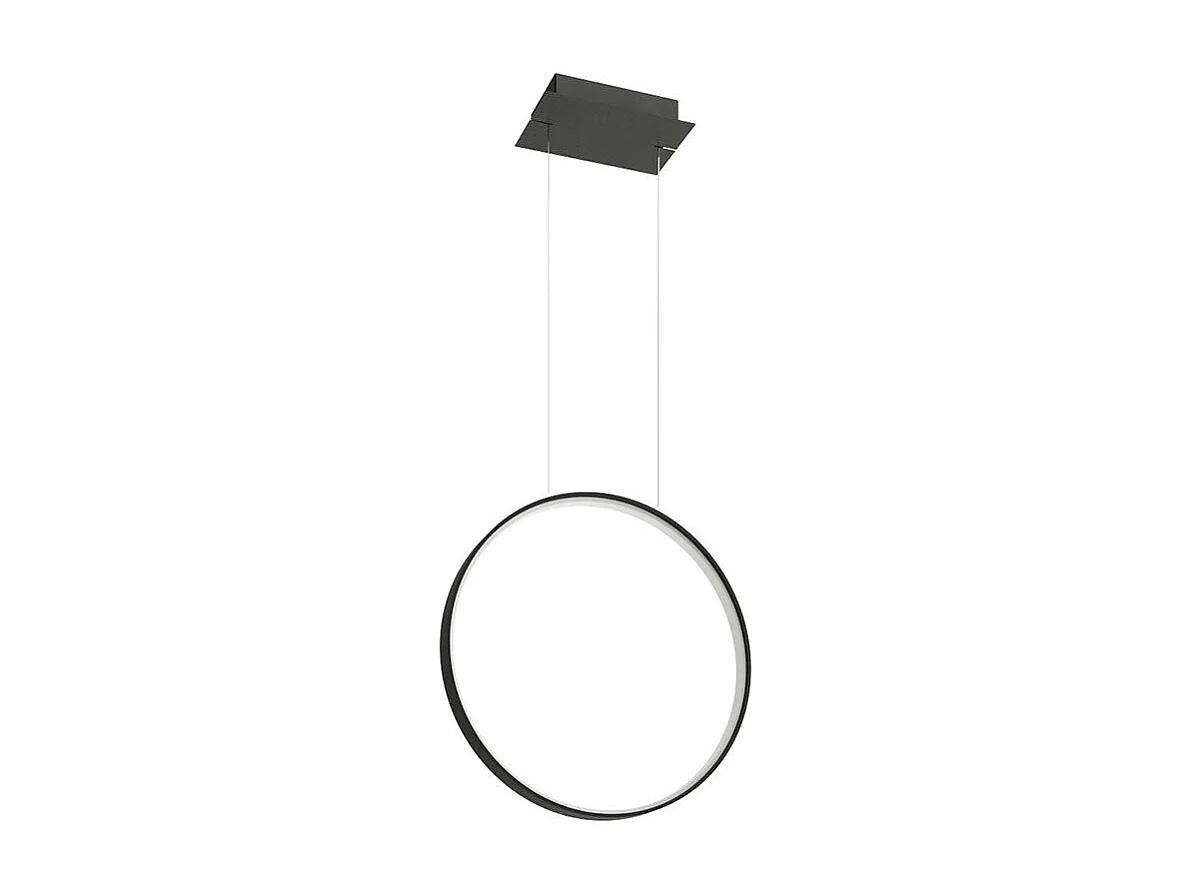 Lampe suspendue Nyra 55 noir 3000K