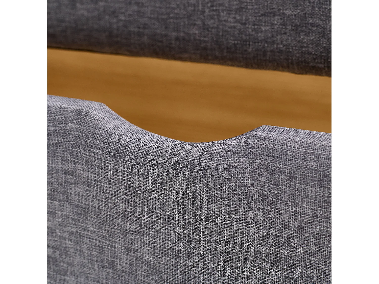 Bedlade 99x37x26 cm grijs set van 2