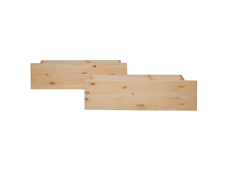 Bettkasten 82x53x22 cm Naturholz