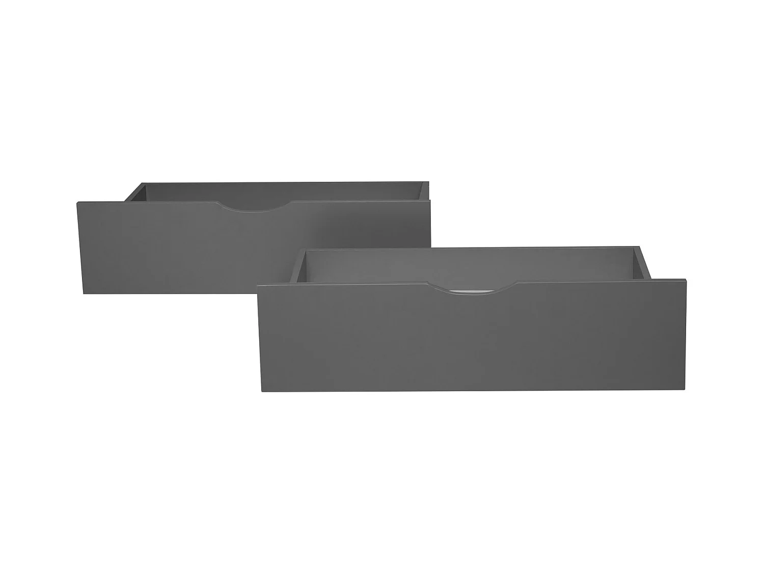 Bettschublade 82x53x22 cm grau