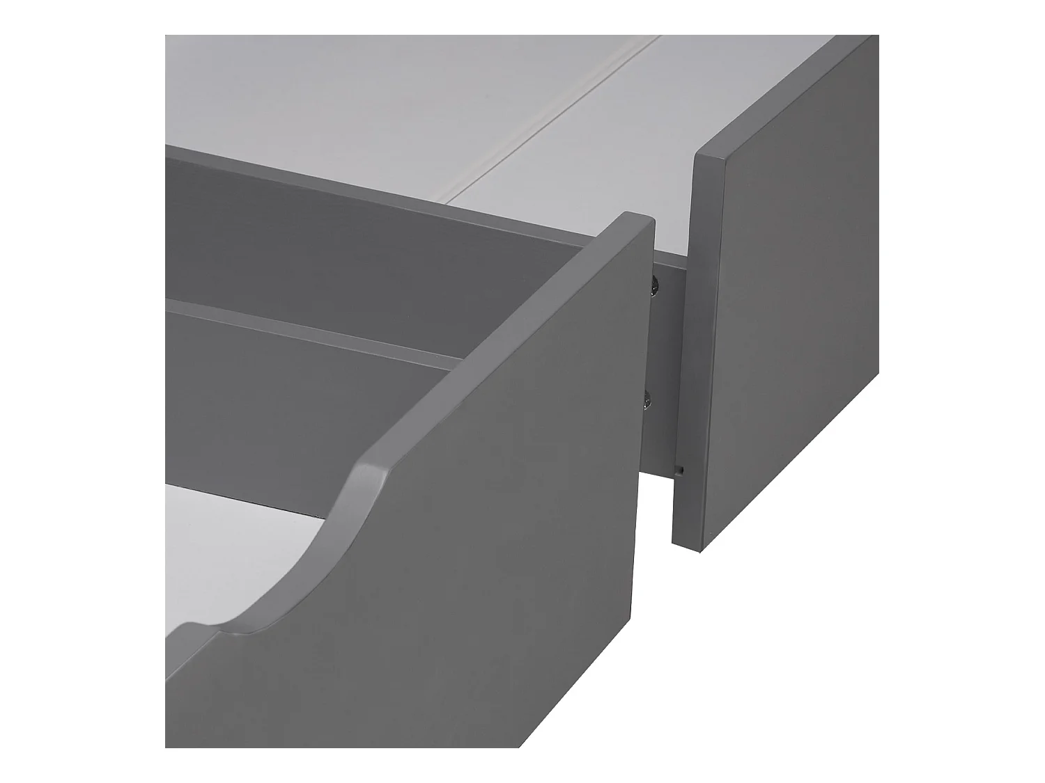 Bettschublade 82x53x22 cm grau