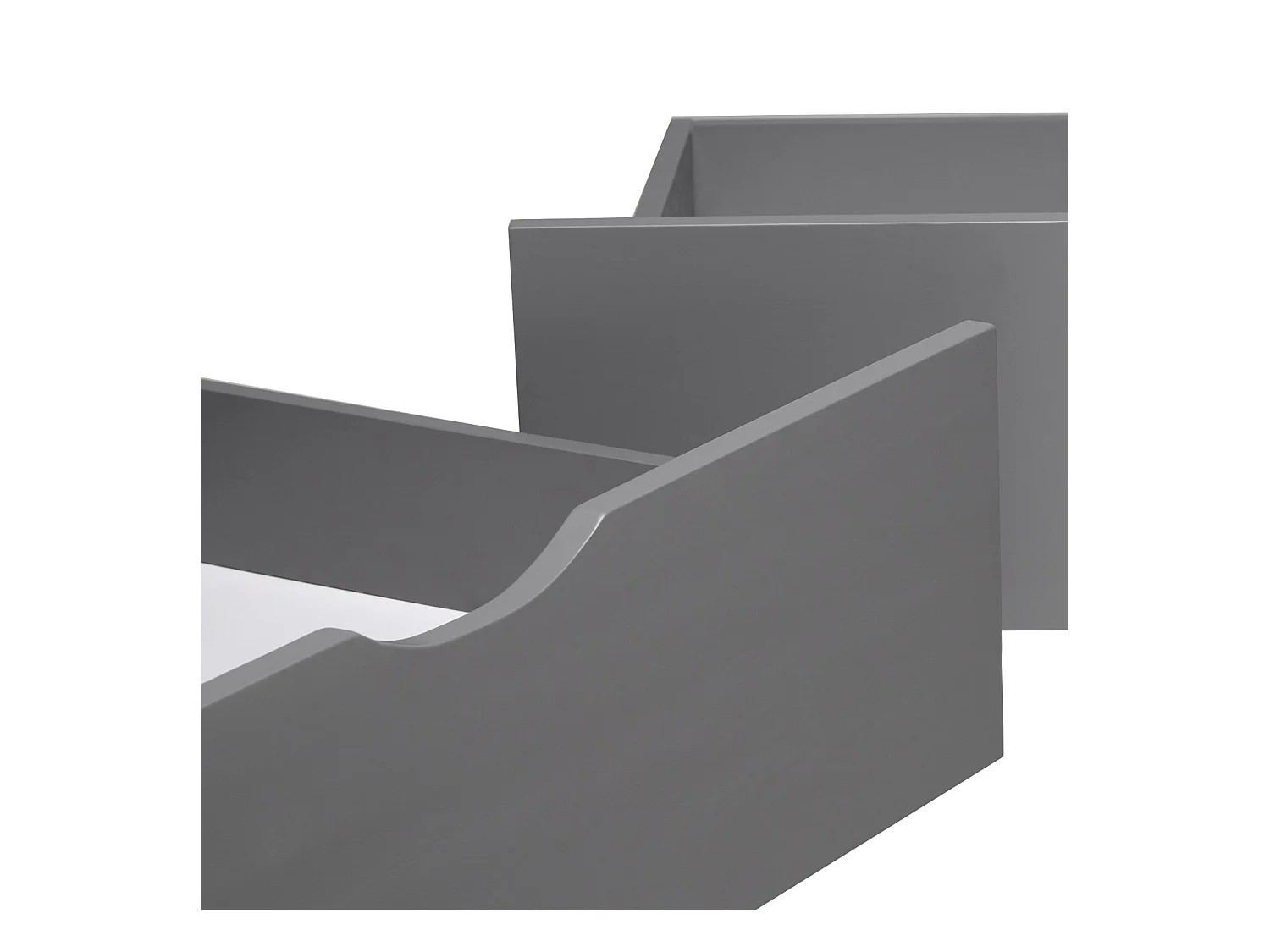 Bettschublade 82x53x22 cm grau