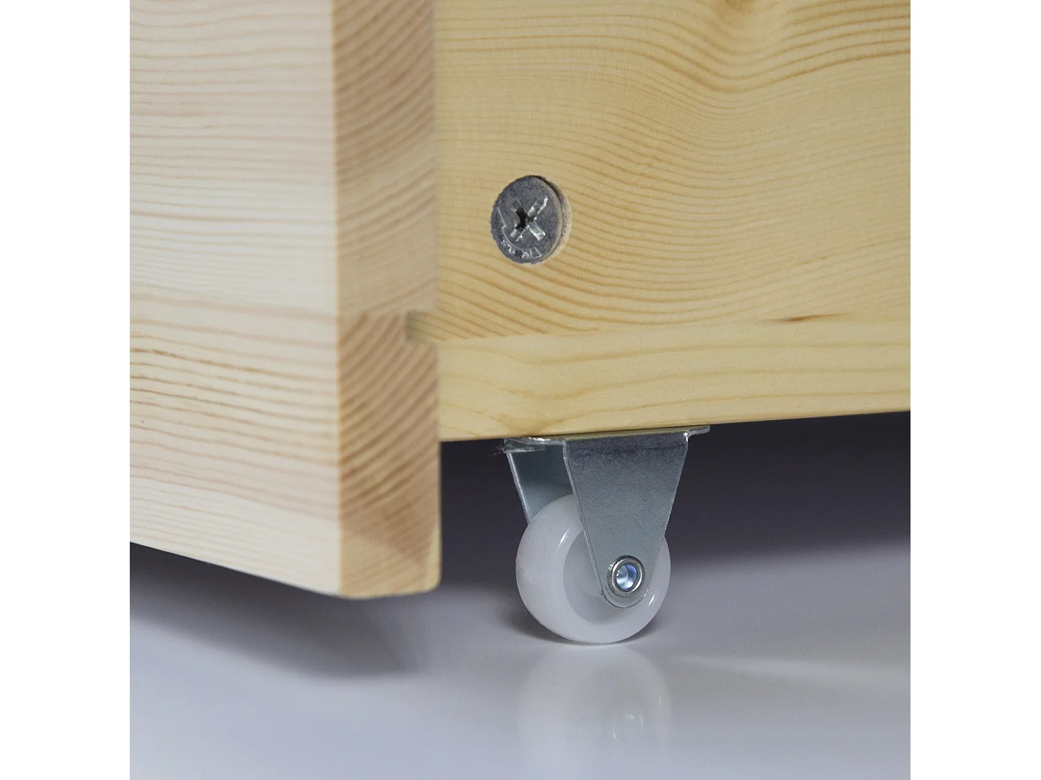 Tiroir de lit 173x63x16 cm naturel