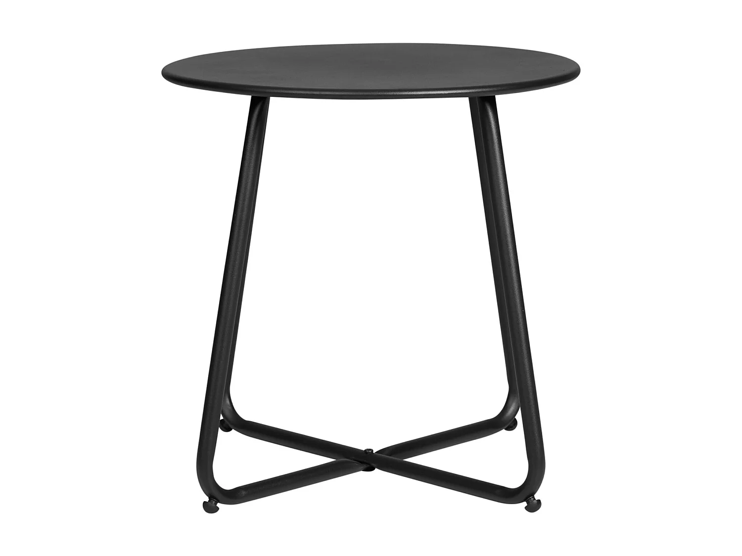 Table d'appoint 44,5x44,5x44,5 cm noire