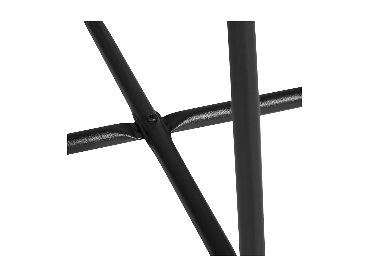 Table d'appoint 44,5x44,5x44,5 cm noire