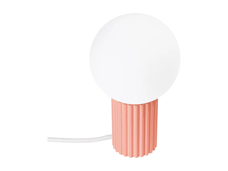 Lampe à poser Orbis peach