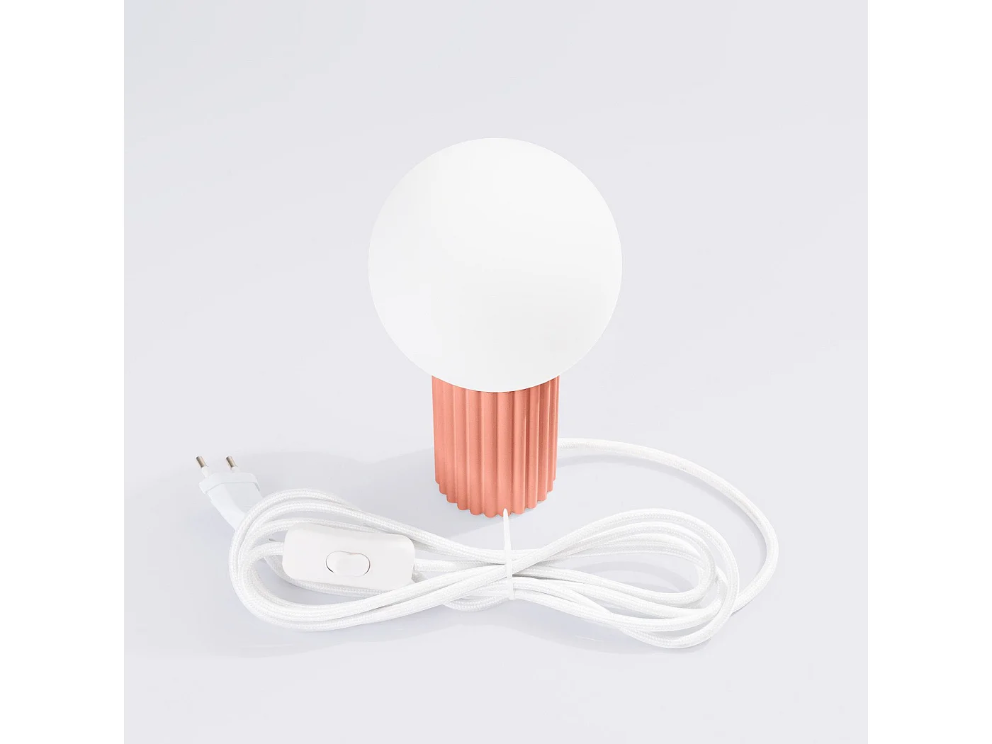 Lampe à poser Orbis peach